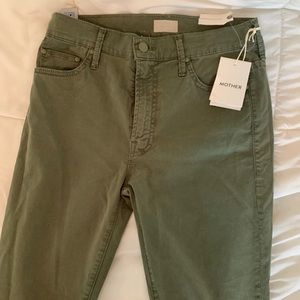 MOTHER CROP PANT